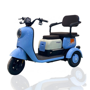 new adult 3 wheel electric bike scooter electrico 500w cheap motorized tricycles