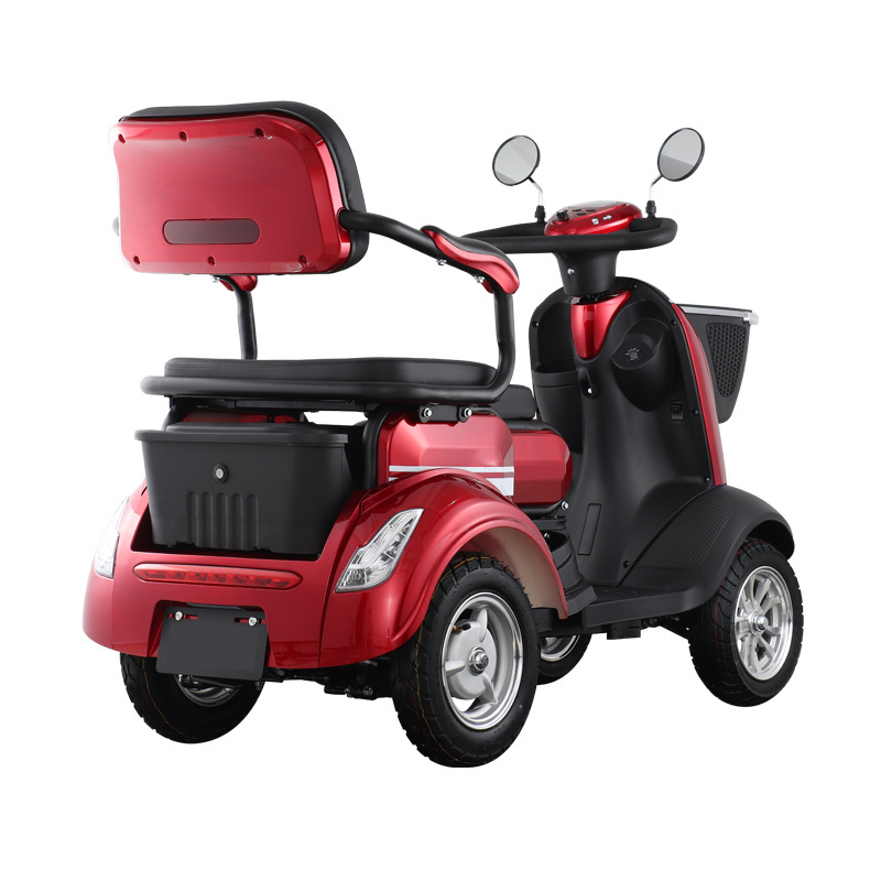 China Hot Sale New Cheap Elderly Care 500w Mopeds 4 Wheel Mobility Electric Scooter