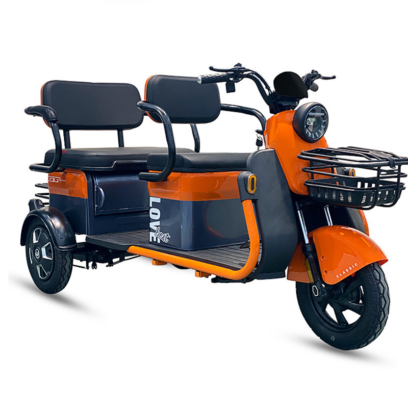 New Cheap Philippines Hot Sale Battery 3 Wheel Adult Passenger Pedicab Electric Tricycles