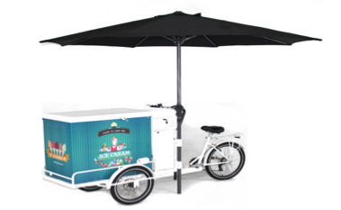 cheap hot sale Hot Sale 3 Wheel Ice Cream Bike Coffee Bike Coffee Cart Bike Coffee Food Cart with Sink Street Food made in china