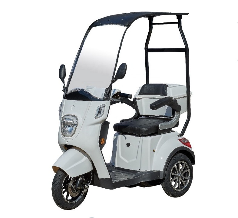 Hot sell 3 three wheel disability for adults/elderly electric tricycle motorcycle electric scooters with roof