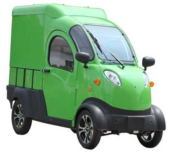 Europe EEC COC High Quality Four Wheel Electric Delivery Small Trucks