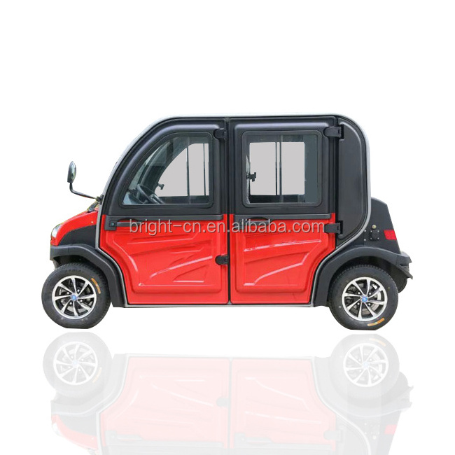 4 wheel wheeler battery powered electric car 72V automobiles cars 80km for adult