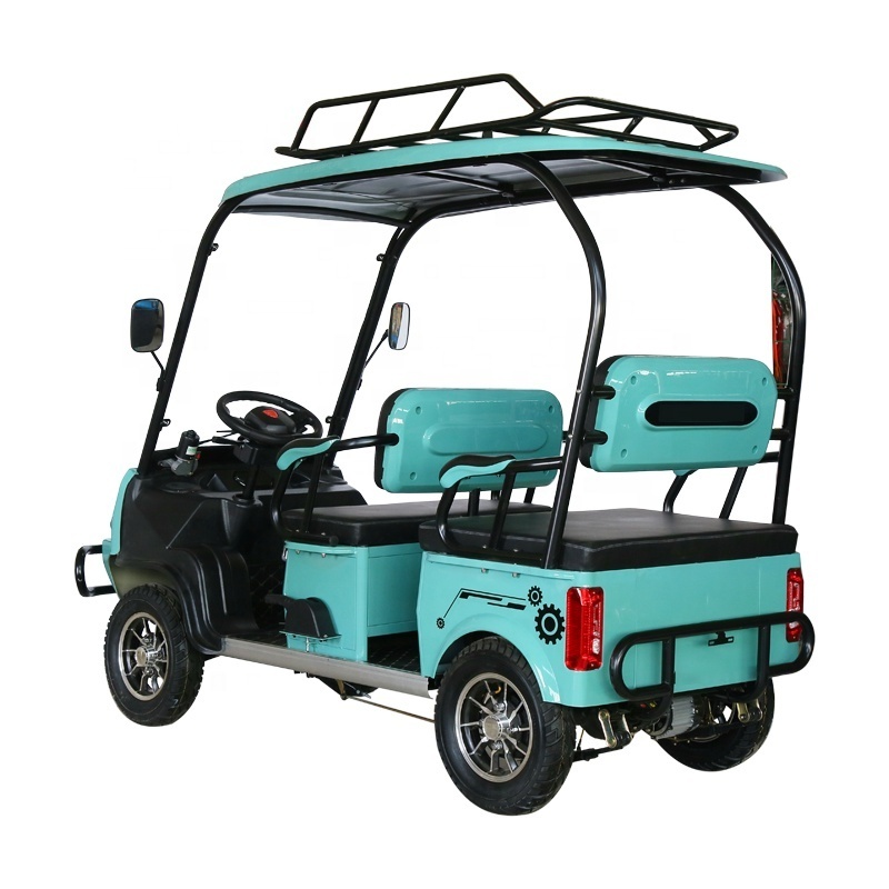 Family Electric 4 Wheel Electric Scooter 4 6 Person 60V 72v electric golf cart with lithium battery