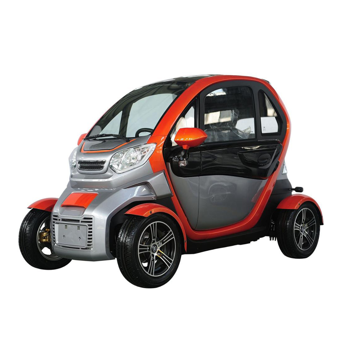 2022 City COCO Long Range 4 Wheel Electric Scooter 2 Seater Electric Car.