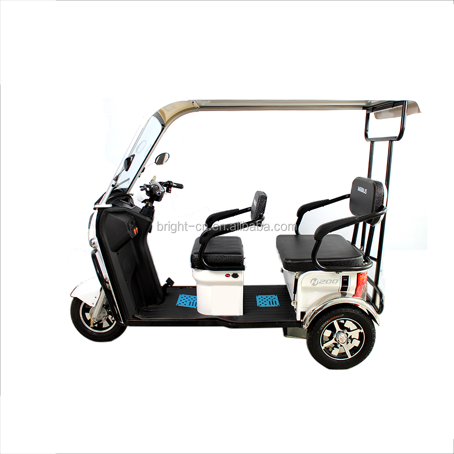 Hot sale 3 wheel cargo electric trike motorized tricycles pedicab e bicycle cargo for passenger