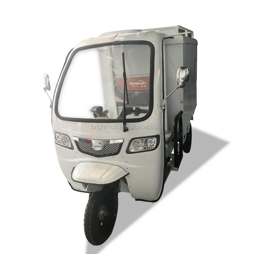 Express Delivery 48v 60v Advertising Body Type Carrier Tricycle Transport Use Electric Tricycles