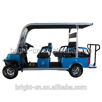 Chinese Passenger Mini Electric Car 4 Person New Energy  Golf Cart for Hotel and Clut