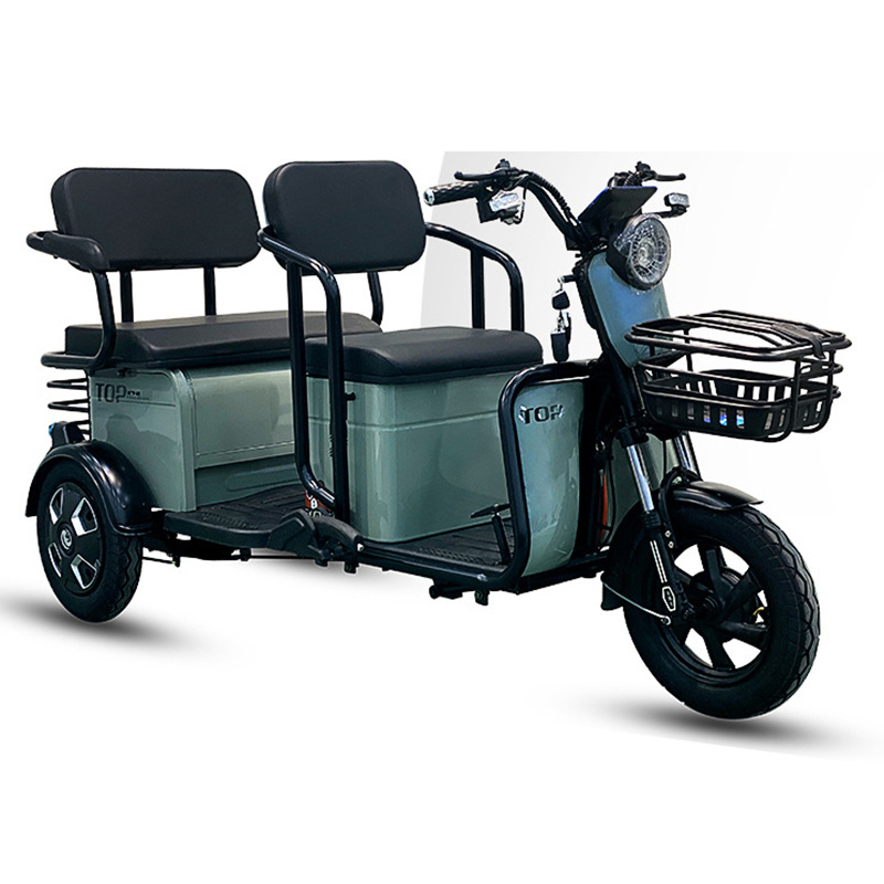 Factory Wholesale Philippines 3 Wheel Adult Passenger Cargo Pedicab Electric Trike