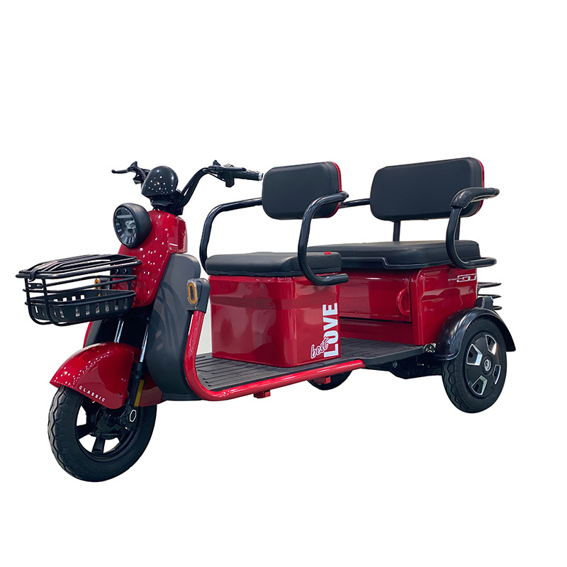 New Cheap Philippines Hot Sale Battery 3 Wheel Adult Passenger Pedicab Electric Tricycles