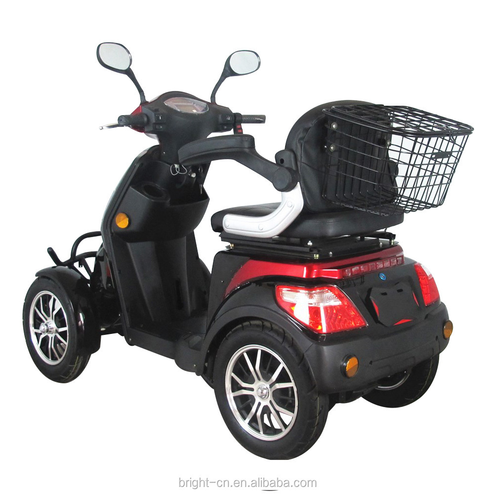 2019 chinese new 4 wheel electric bike 48v500w scooter for sale