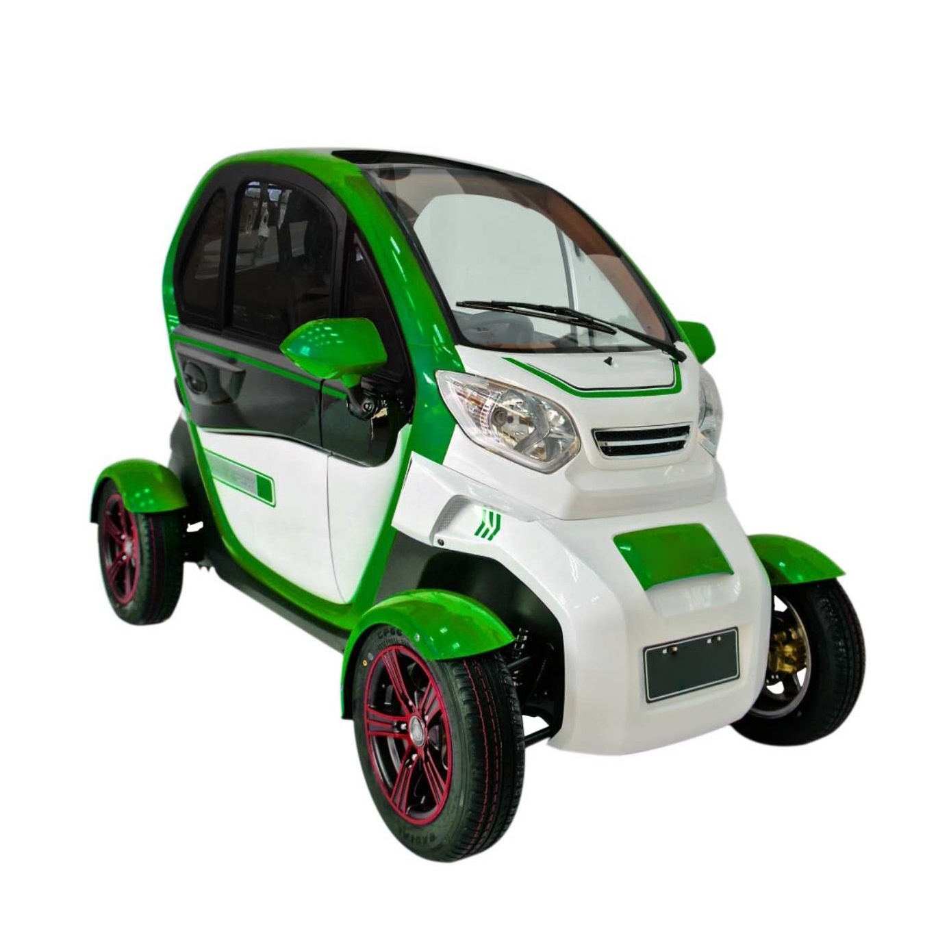 2022 City COCO Long Range 4 Wheel Electric Scooter 2 Seater Electric Car.