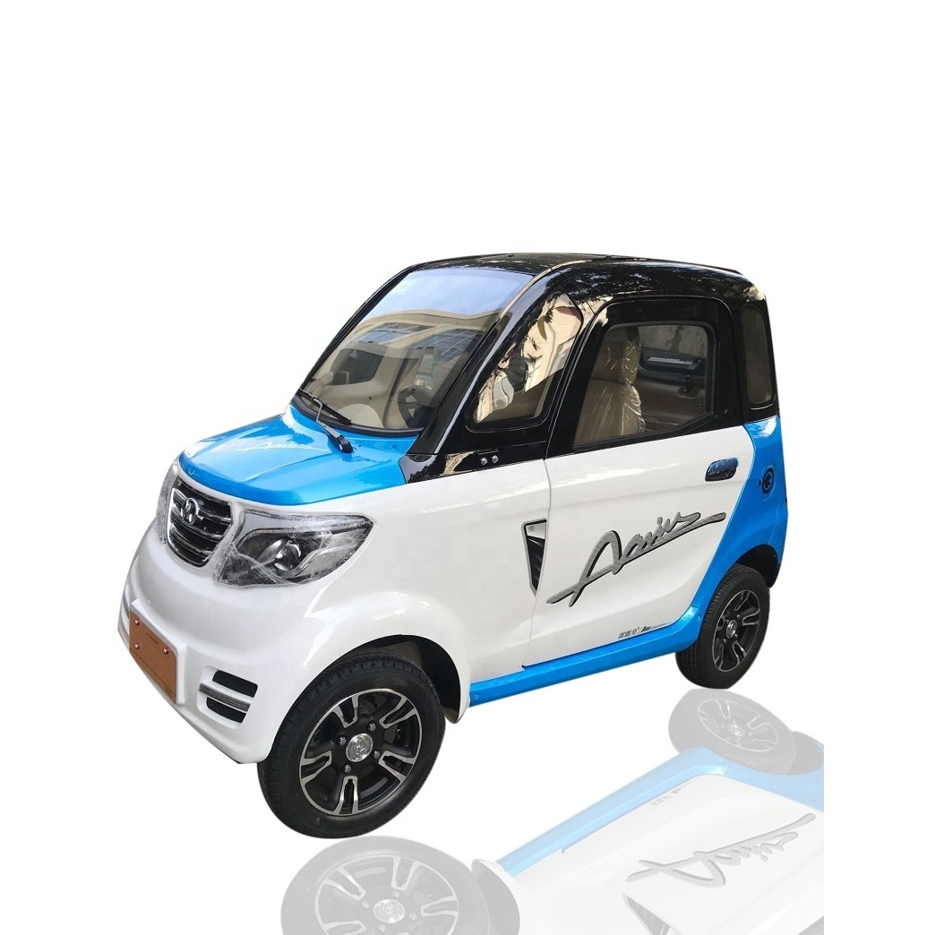 CE MDR 3 seats no license requirements adults low speed high quantity enclosed mini electric car on sale