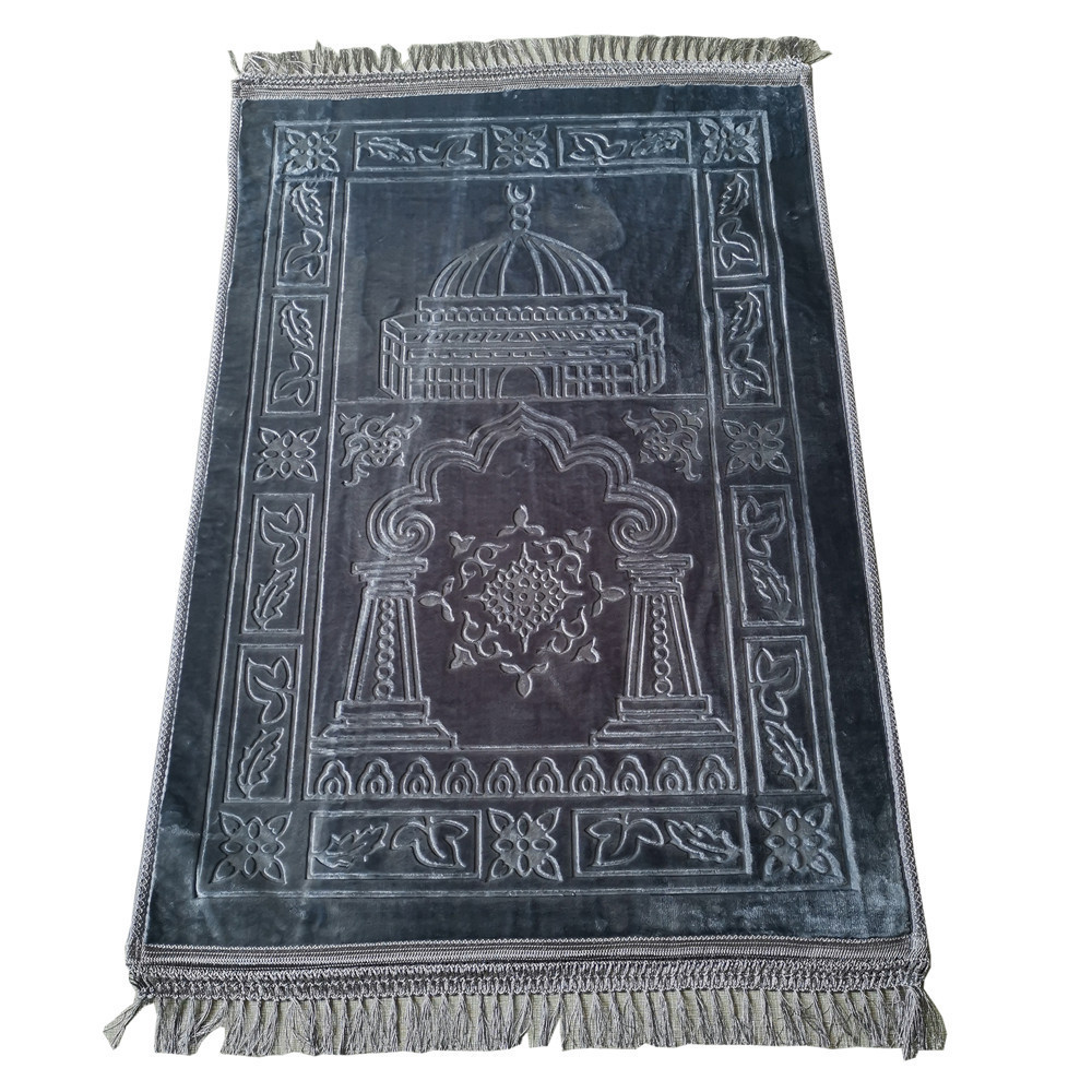 Customized  Whosale Islamic Travel Mat Islamic Gifts  Muslim prayer mat mosque rug muslim rascher prayer mat carpet