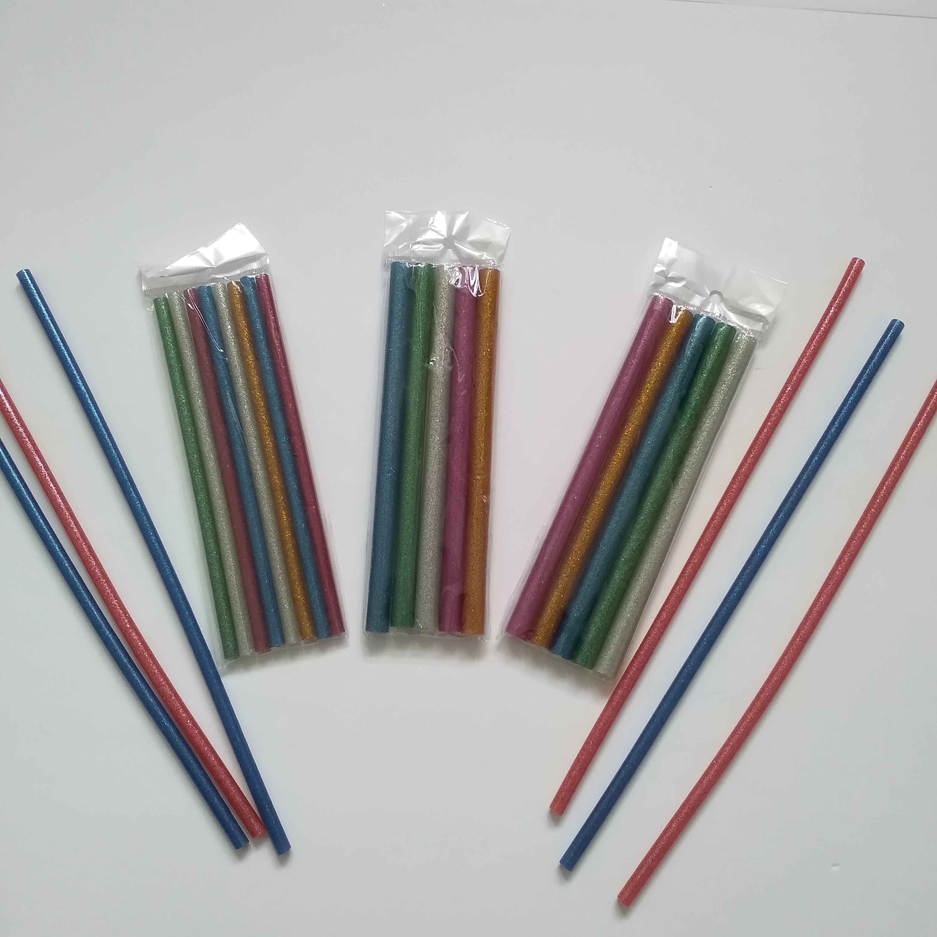 7mm diameter hot melt glue sticks, high transparent hot melt glue,glitter glue sticks for hot melt glue gun