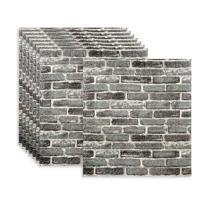 Foam Wall Brick Self Adhesive Waterproof 3D PE Wall Panel