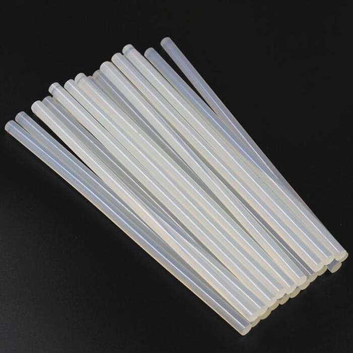 Transparent Hot Melt Glue Stick Transparent Thin Silicone Bars 11mm Hot Glue Stick for Crafts