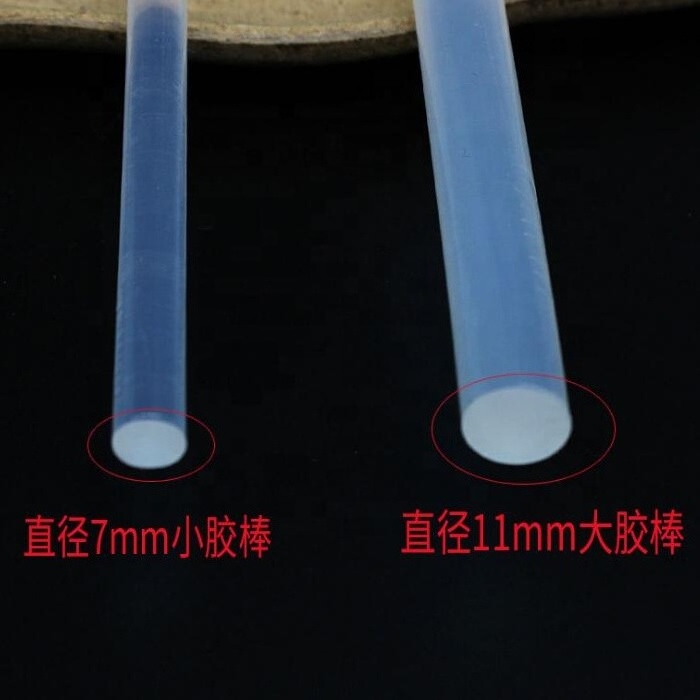 Silicone Bar Hot Glue Stick Transparent Glue Stick Transparent Hot Melt Glue Sticks for Crafts