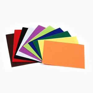 Wholesale color polyester non-woven Felt DIY handicraft Felt paper sheets for kids craft