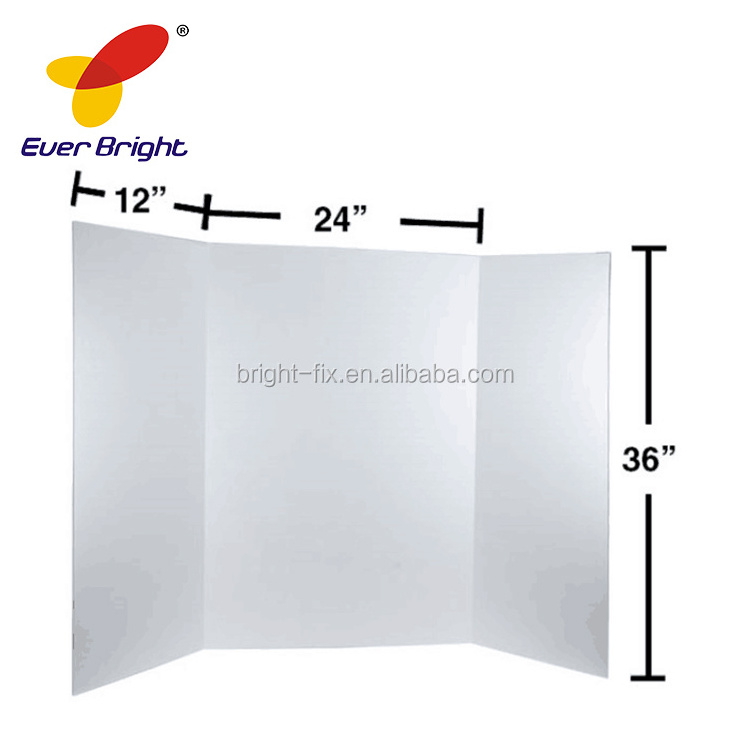 Tri Fold Foam Boards/ Styrofoam board/Presentation Board