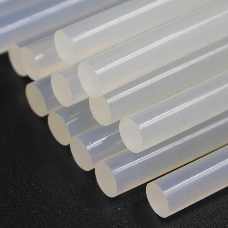 HotMelt Adhesive Glue Stick Transparent Silicone 7mm 11mm Transparent Thin Silicone Bars Hot Melt Glue Sticks