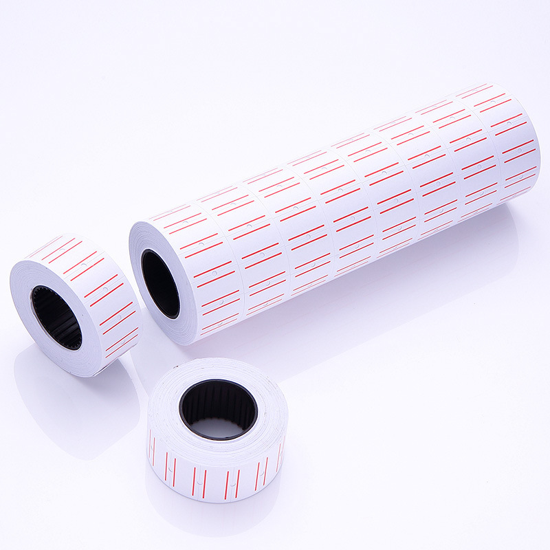 Hot sale Price Gun Label Tag Roll MX-5500 Single Line Price Tag Sticker Roll