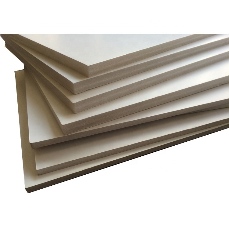 Wholesale foam board sheet White color foamboard PVC  paper foam board 3mm polystyrene foam cutting