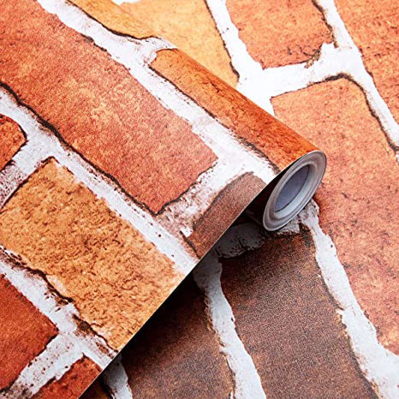 Hot sale 3d foam bricks wallpaper wall paper rolls wallpaper brick