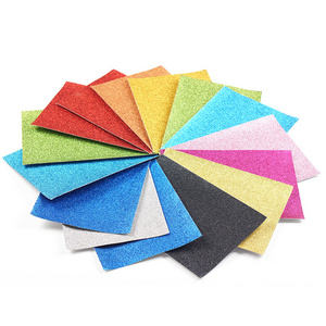 Wholesales Eco-friendly Goma EVA foam sheet 2mm Color EVA Glitter foami EVA Foam sheet for craft