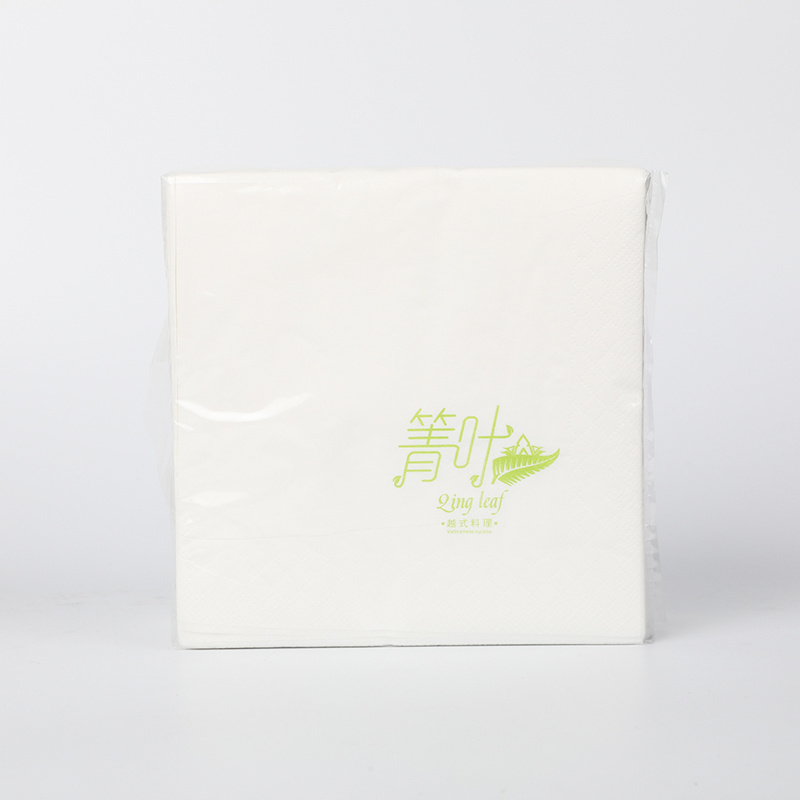 High quality airlaid embossed customized logo paper serviette napkin