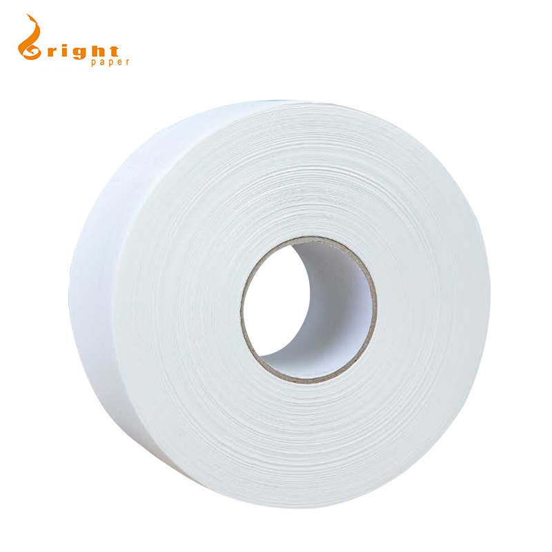 OEM 3 Ply 100% Virgin Wood Pulp Toilet Tissue Paper Customized Jumbo Roll Tissue Paper