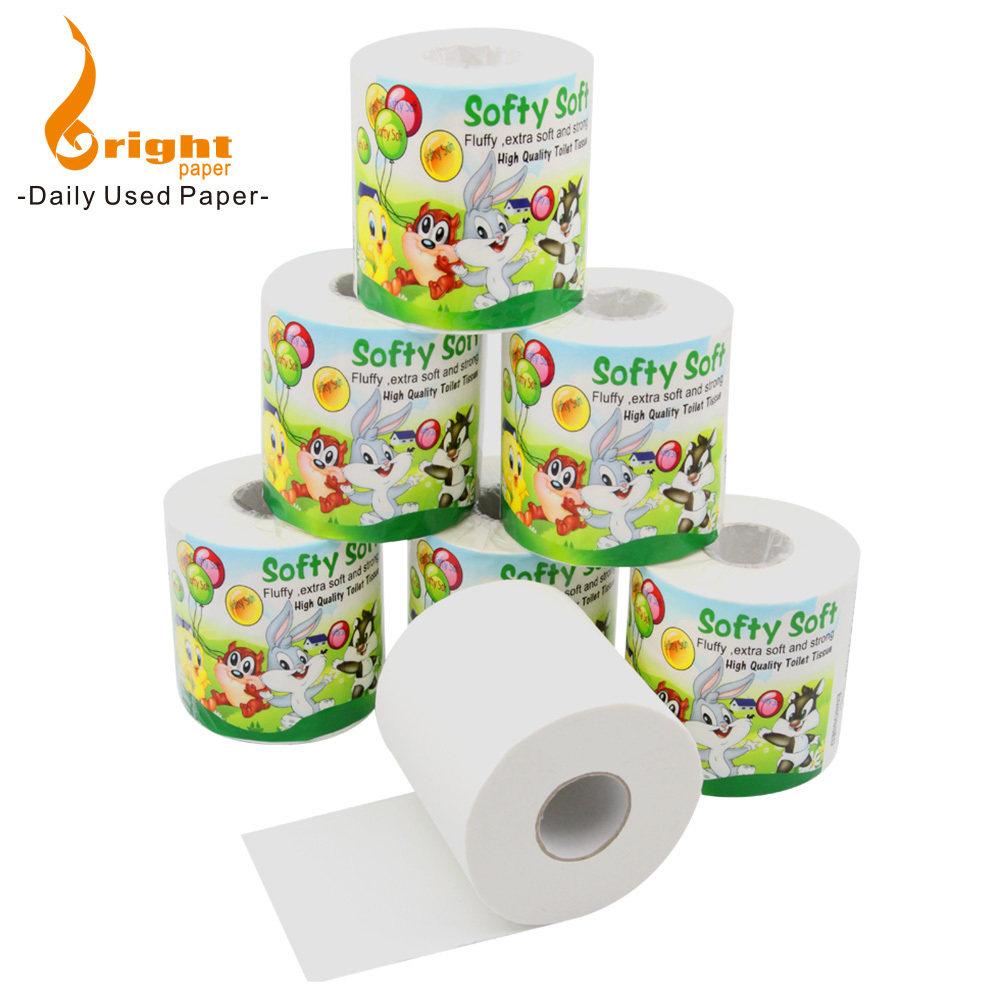 10x20cm 2 Ply Customized Premium Home & Office Wood Pulp Toilet Paper