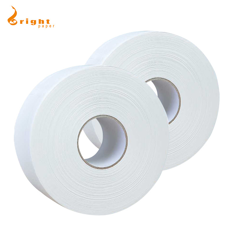 OEM 3 Ply 100% Virgin Wood Pulp Toilet Tissue Paper Customized Jumbo Roll Tissue Paper