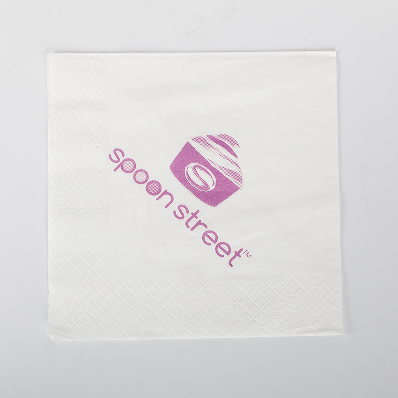 High quality airlaid embossed customized logo paper serviette napkin