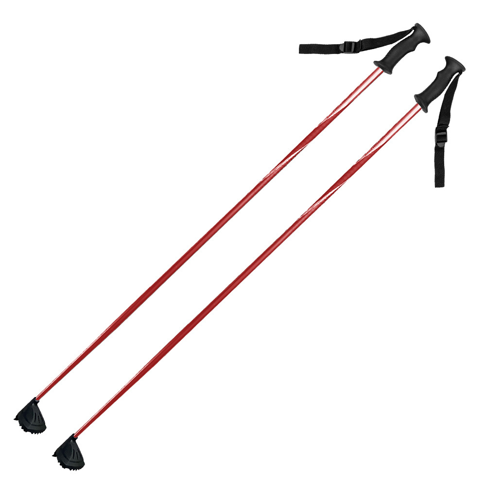 raw aluminum ski pole/cross-country ski poles wide ski pole grip ledg