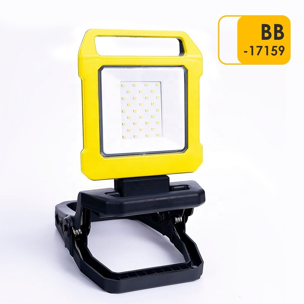 Bright Bird Custom Available Construction Portable Rechargeable Led Work Light For Work Shop With Hook