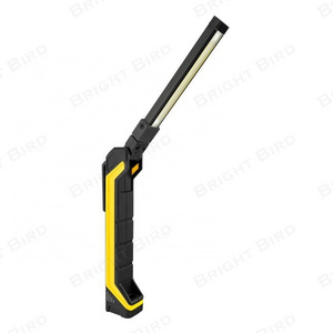 Bright Bird 2024 New Design Multifunctional Rechargeable Led Work Lamp Magnetic Folding Cob Work Light For Car Repair