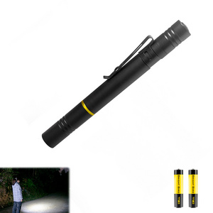 Bright Bird Outdoor Portable Mini Led Flashlight Multifunctional Waterproof Pocket Flashlight Small Penholder Pen Light