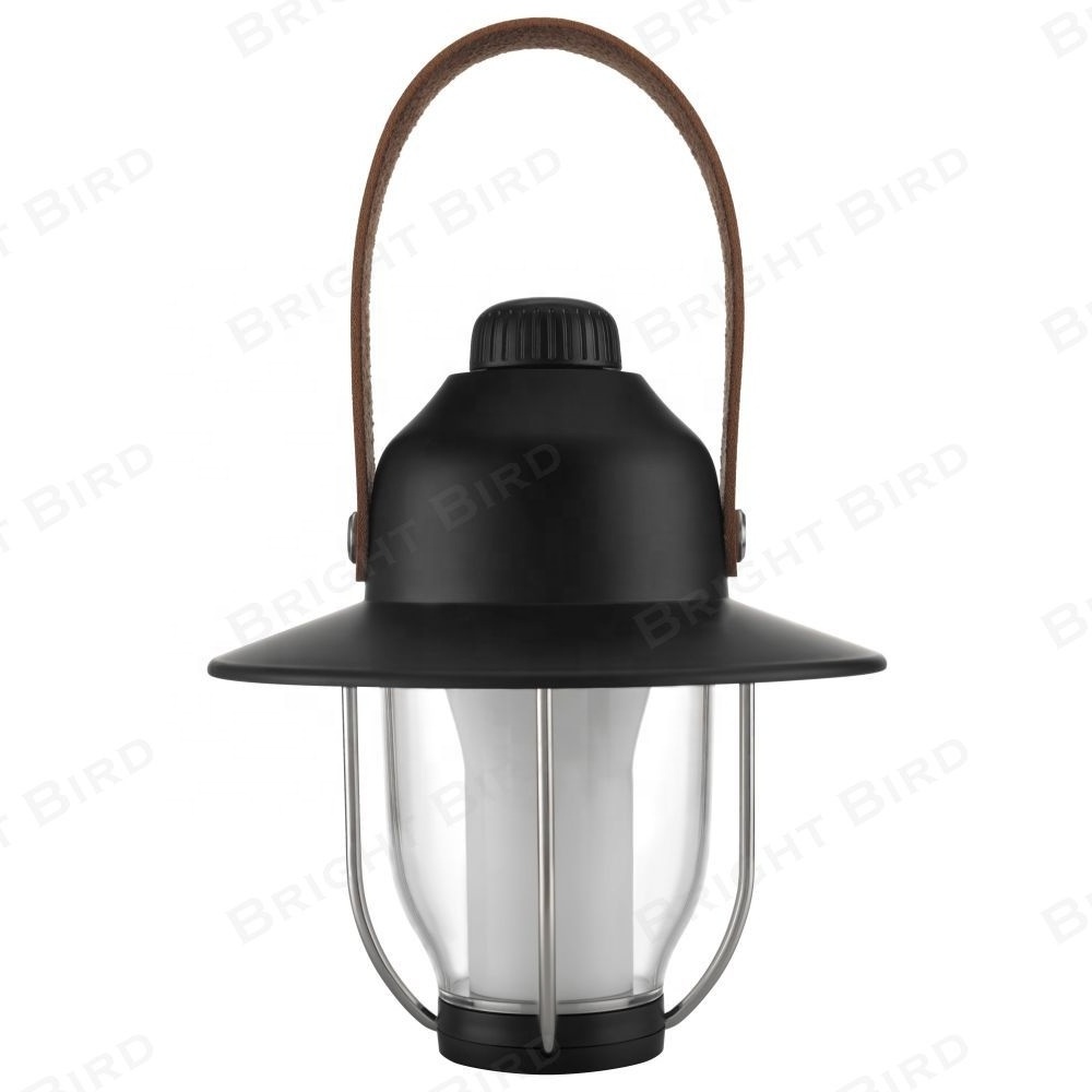 Custom Led Outdoor Portable Hanging Usb Rechargeable Camping Light Waterproof Camping Lantern 2024