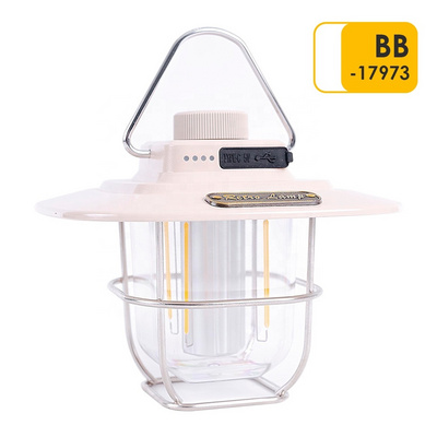 Portable Hanging Tent Light Outdoor Rechargeable Camping Light Waterproof Led Camping Lantern