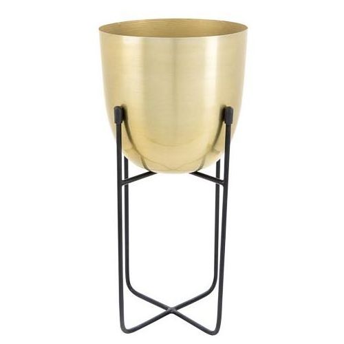 Wholesale Home Decoration Metal Planter Gold Planter With Stand Fence Flower Pots And Planters Customized Size In Bulk