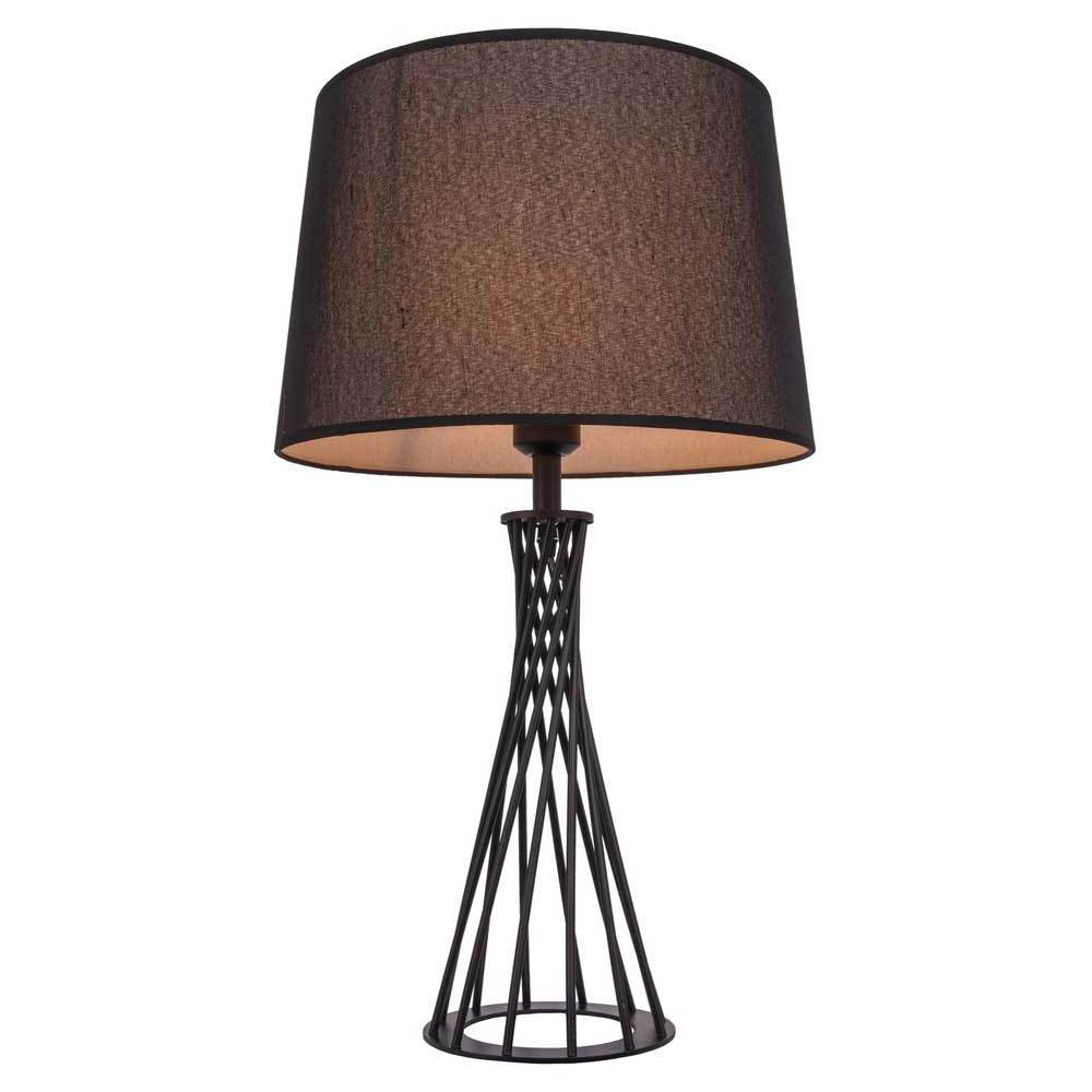 Traditional Vintage Black Brass Metal Bed Side Table Lamp Drum Shade Restaurant Table Lamps Side Stool Decoration Customized