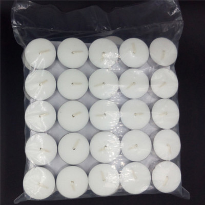 Paraffin Wax 8 Hours burning Unscented Tea Lights 100/pkg Tealight Candles