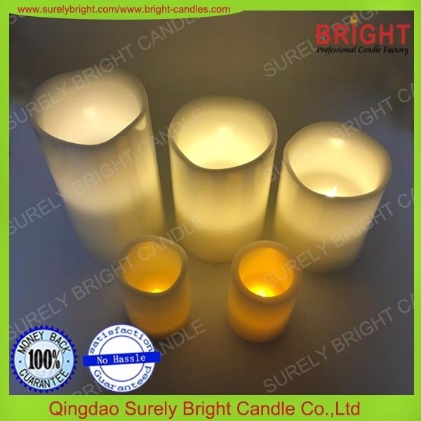 Luxury Rustic Scented Color Flameless LED  Electric candles