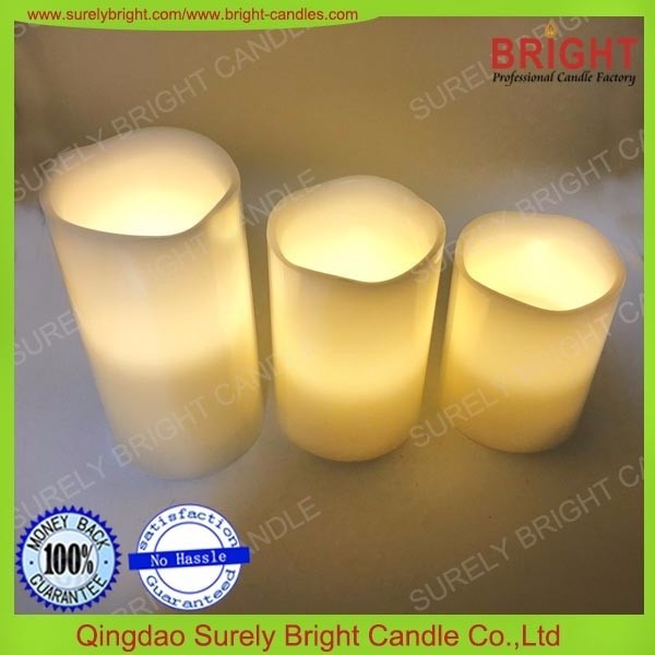 Luxury Rustic Scented Color Flameless LED  Electric candles