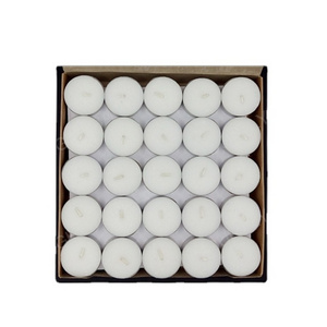 High Quality 100% Pure Paraffin Wax Candles White Unscented Tea Light CANDLES