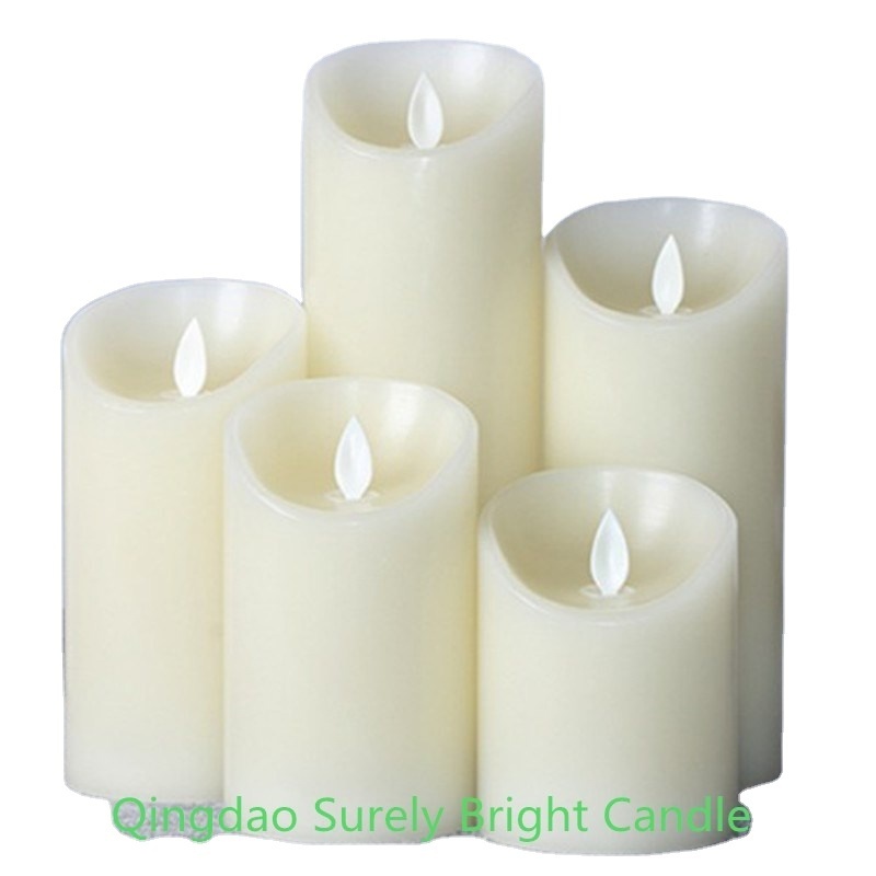 Luxury Rustic Scented Color Flameless LED  Electric candles