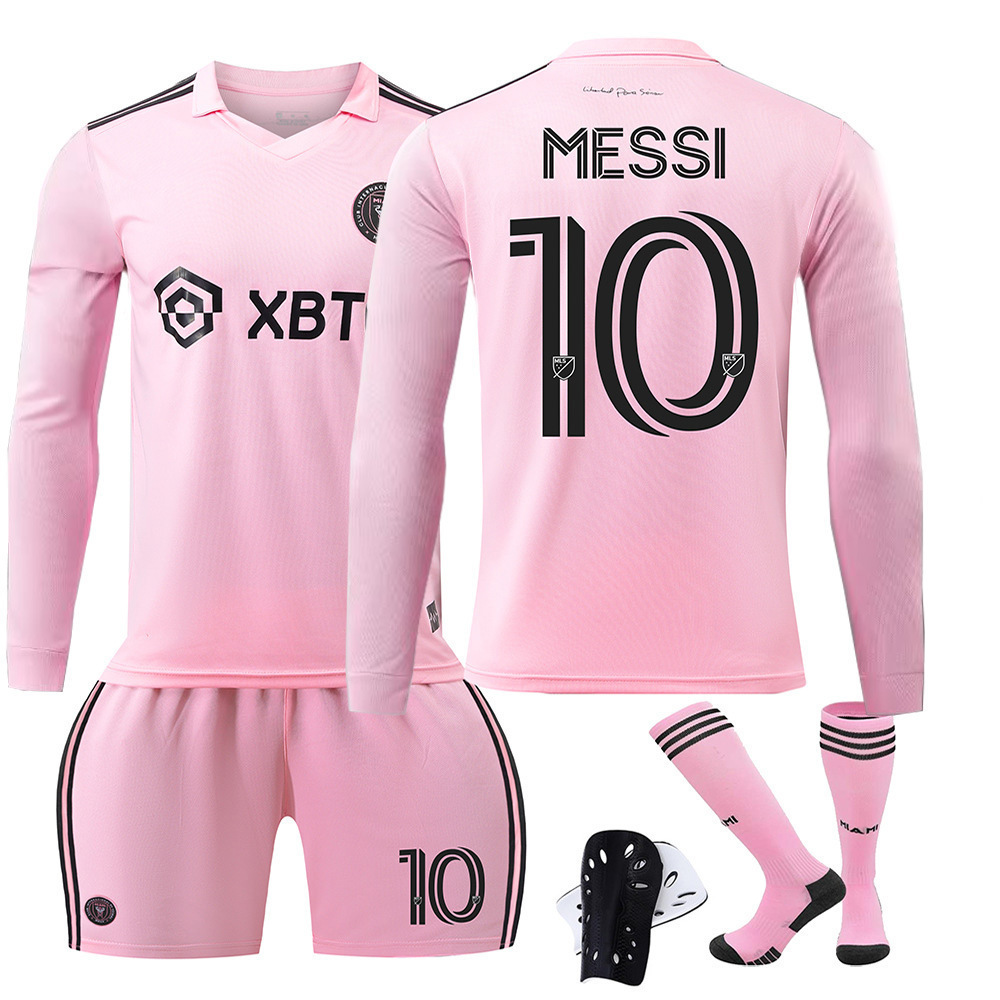 Popular Quick Dry Football Team Kits Football Uniform For Mens Youth Adults Pink Bulk Soccer Suit