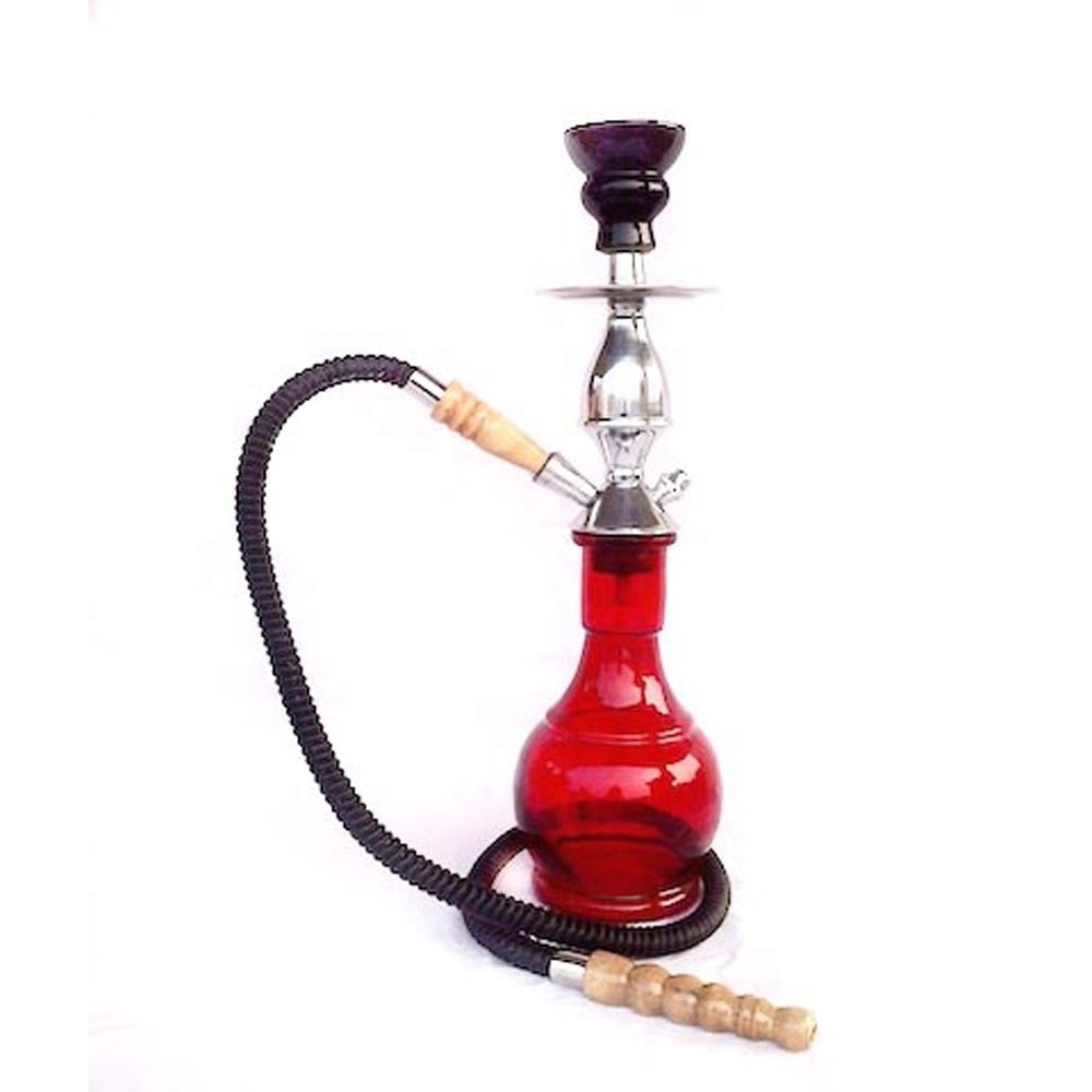 colored smoke hookah Modern Design Ceramic Hookah Red Color