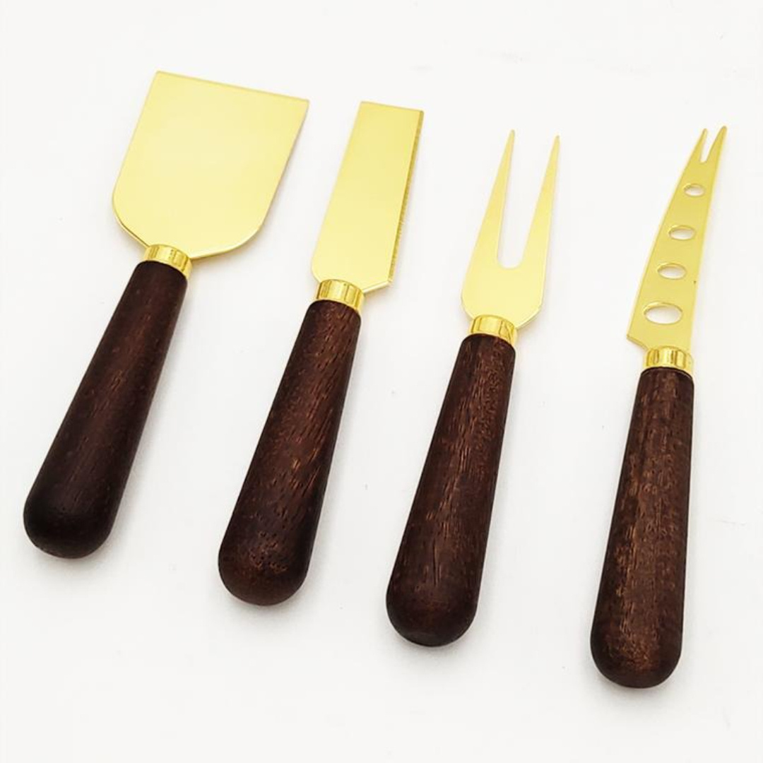 Handmade New Design Indian Supply Silver Cheese (Set of 4) Metal Cheese Spreader And Knives in Wholesale price for Any Occasion